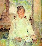  Henri  Toulouse-Lautrec Comtesse Adele-Zoe de Toulouse-Lautrec (The Artist's Mother) oil on canvas